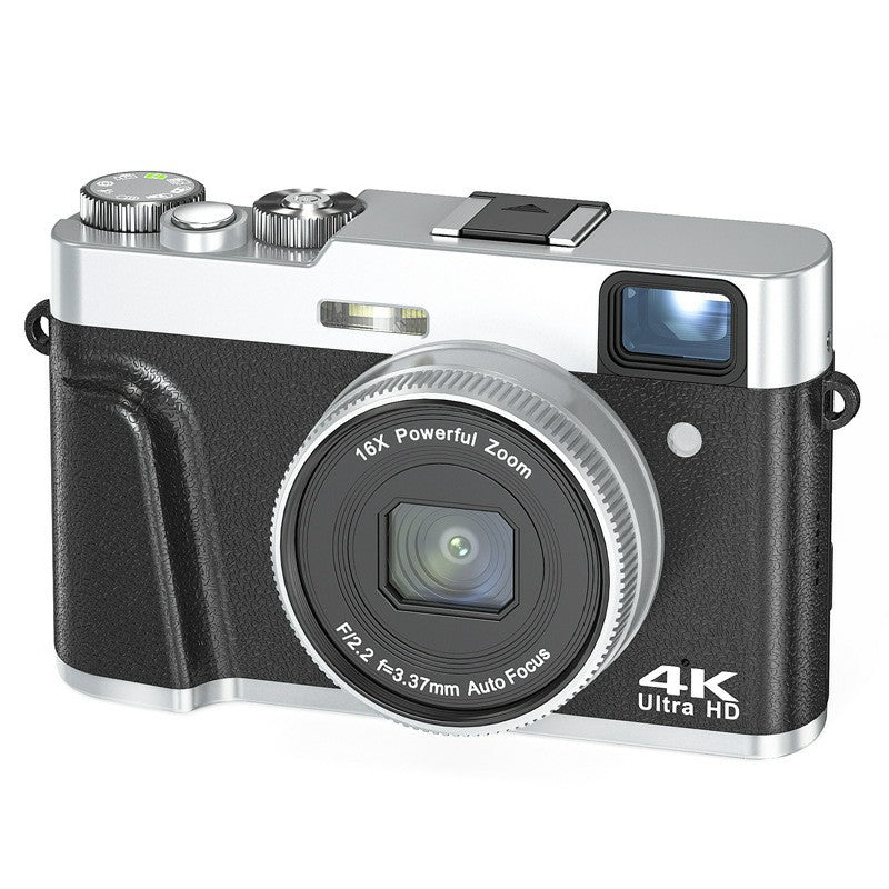 DC202L-AF Retro 4K Selfie Camera Photoflash Light Digital Camera for Kids Teens DC202L-AF Retro 4K Selfie Camera Photoflash Light Digital Camera for Kids Teens